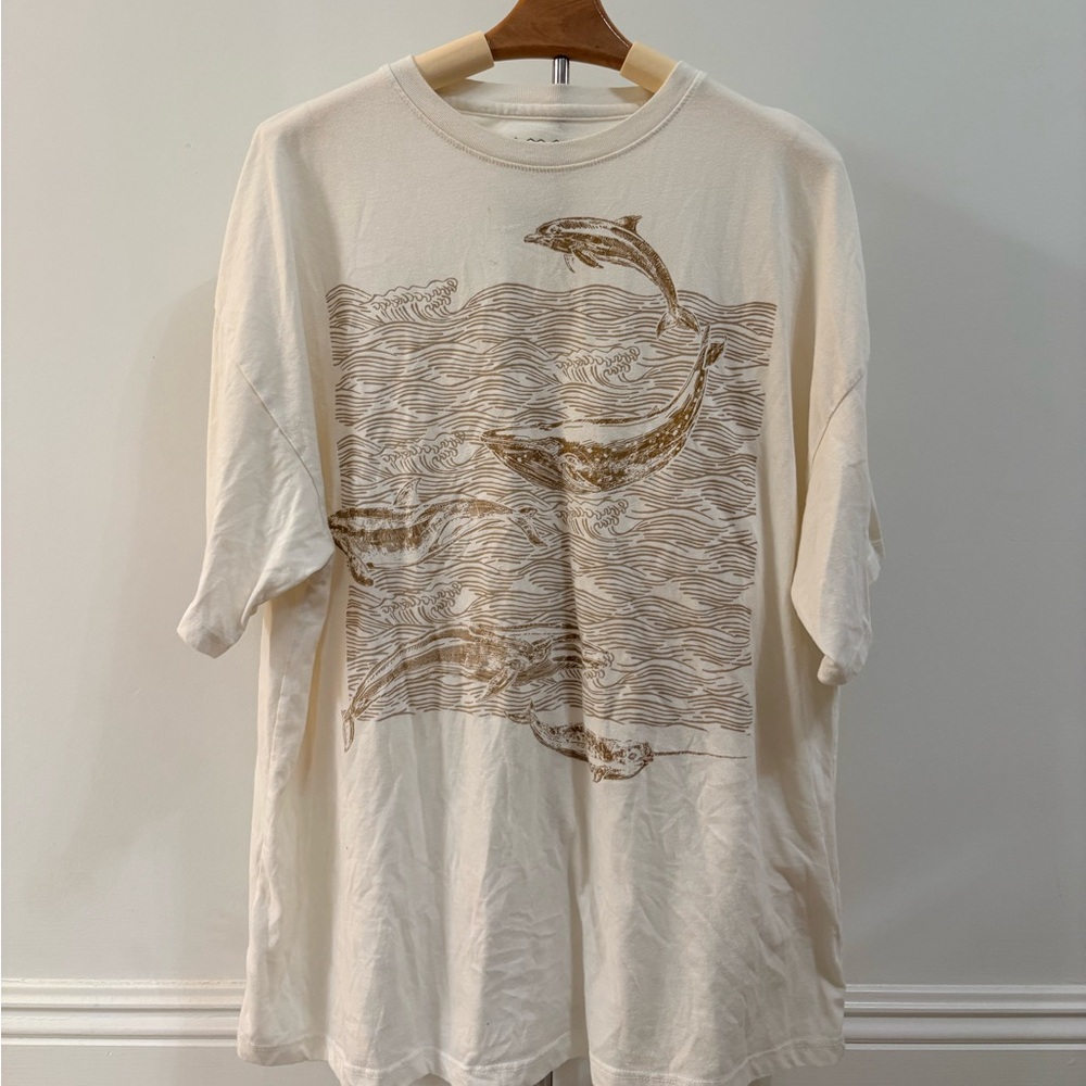 Graphic Beige T-Shirt